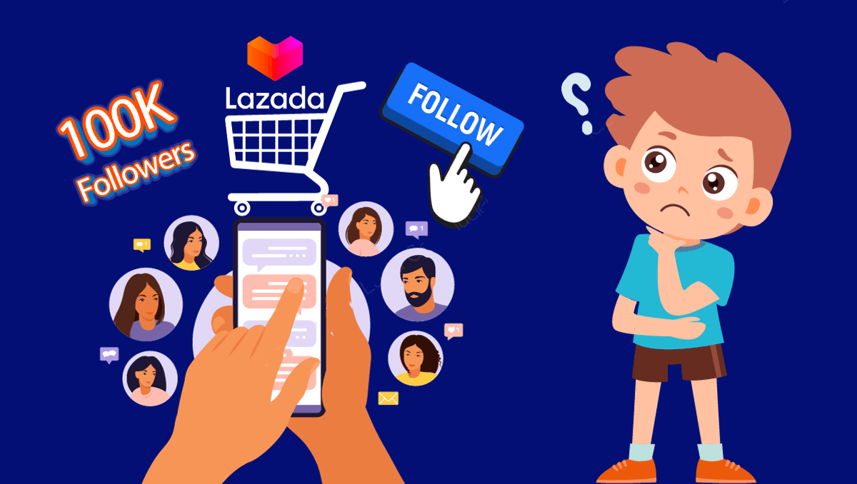 Dịch vụ Tăng Follow Lazada