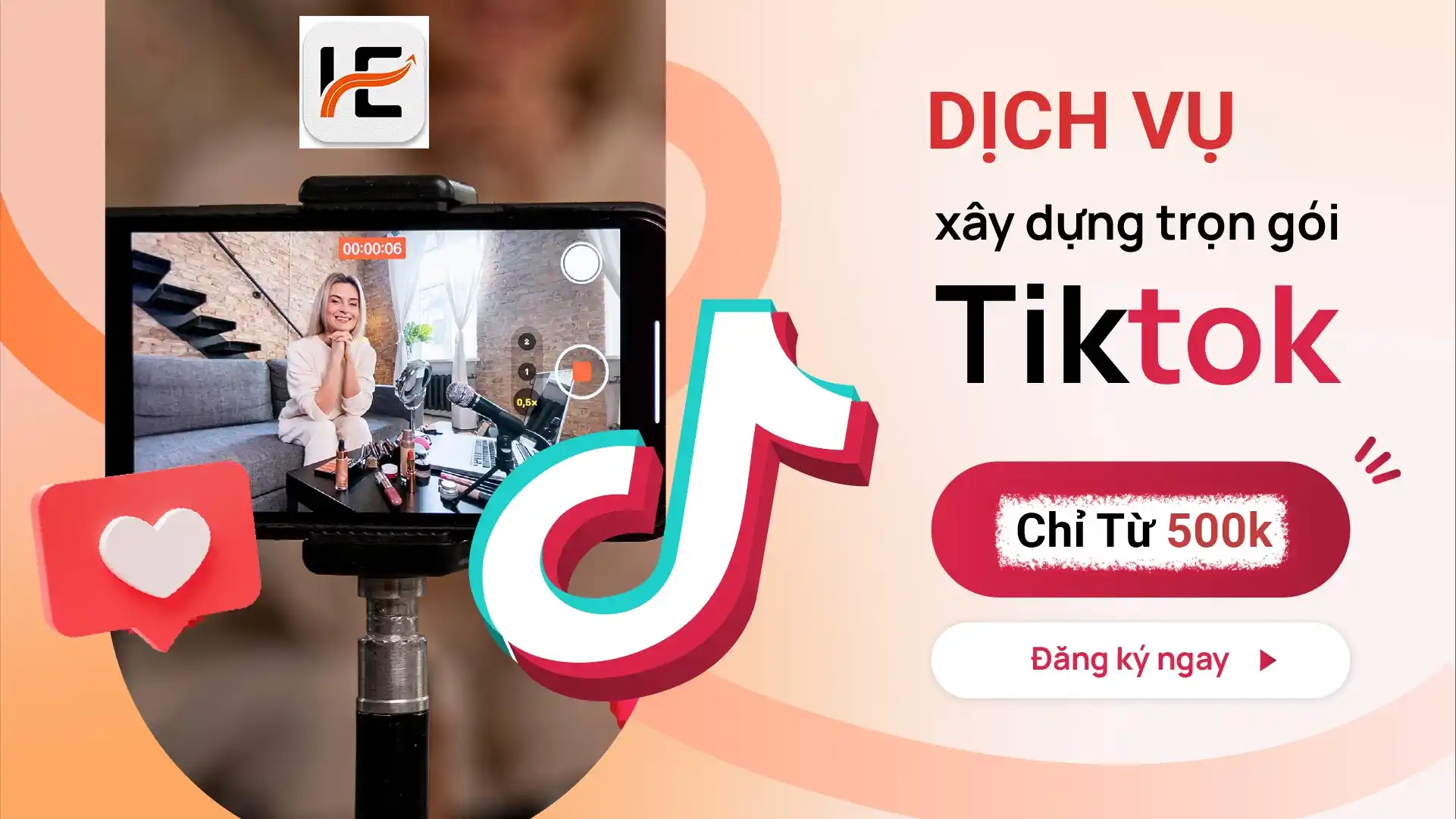 Khóa học xây kênh TikTok